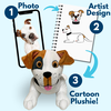 Select to view 'Cartoonize your pet plush' image