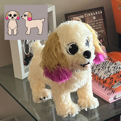 hugabble stuffed animal of your pet