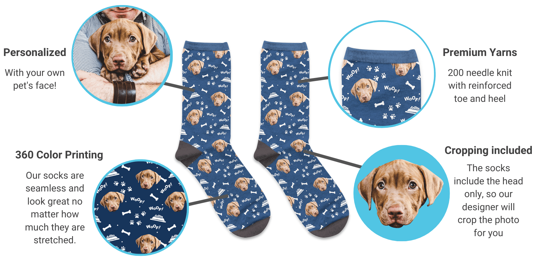 custom pet sock companies