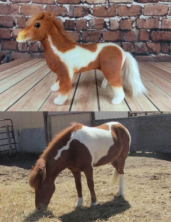 Horse Stuffed Animal Lookalike