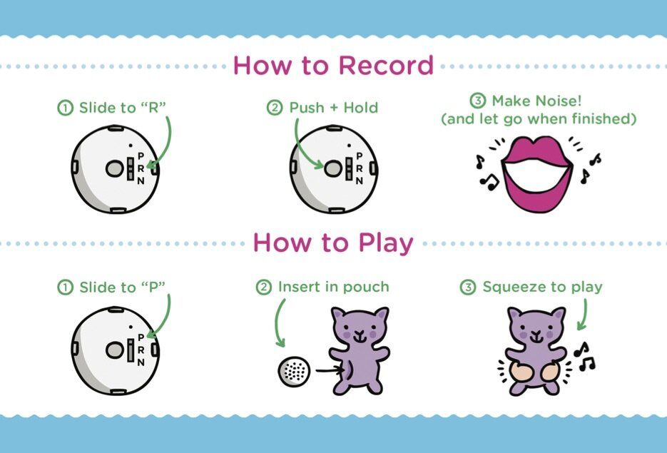 recordable stuffed animal