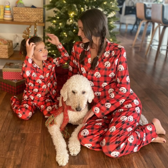 See holiday pajamas Custom holiday pajamas for the family - family matching