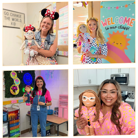 custom dolls of teachers