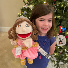 Custom puppets of people and art