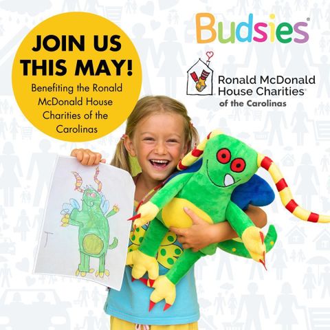 budsies pals fund and Ronald McDonald House Charities