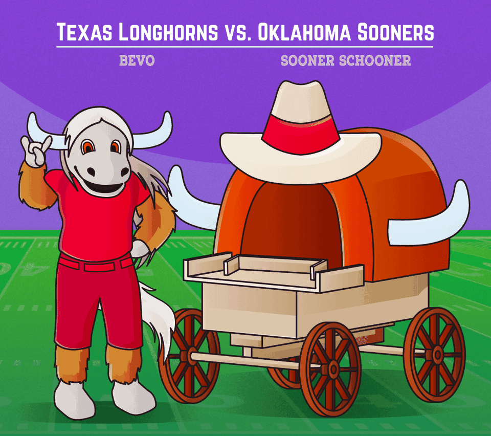 Texas Longhorns vs. Oklahoma Sooners