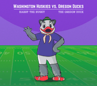 Select to view 'Washington Huskies vs. Oregon Ducks' image