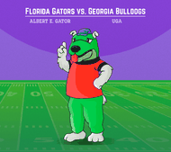 Select to view 'Florida Gators vs. Georgia Bulldogs' image