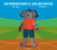 Select to view 'san francisco giants vs oakland athletics' image