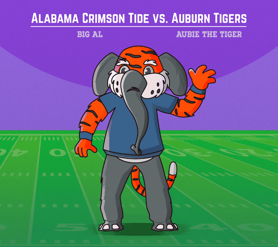 Alabama Crimson Tide vs. Auburn Tigers