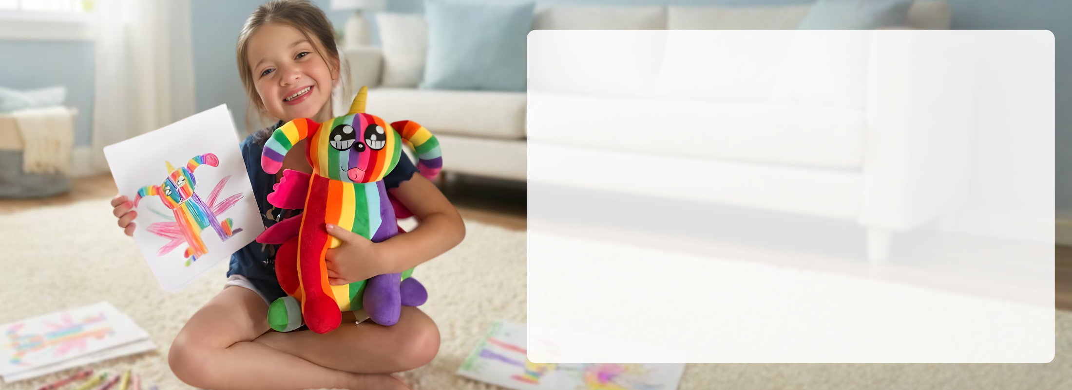Custom Stuffed Animals of Your Drawings & Art