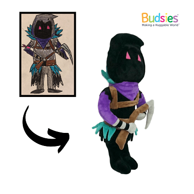fortnite raven outfit stuffed animal