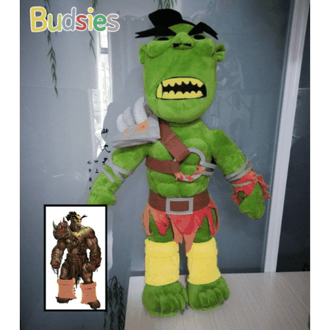 orc warrior world of warcraft plushies