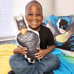 Highly Detailed Personalized Stuffed Animals turn photos of people into pillows