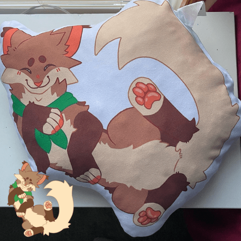 pillow from photo of your art