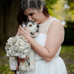 Custom wedding pet gift