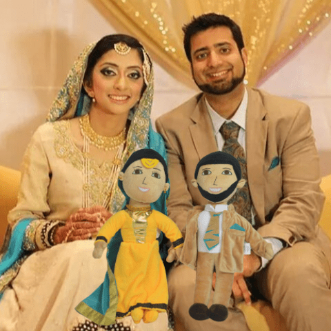 Budsies Selfie Dolls Wedding Gift