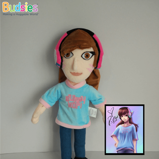 custom dva overwatch plush stuffed animal