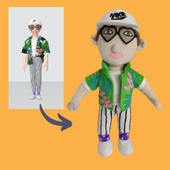 digital Avatar custom stuffed animal