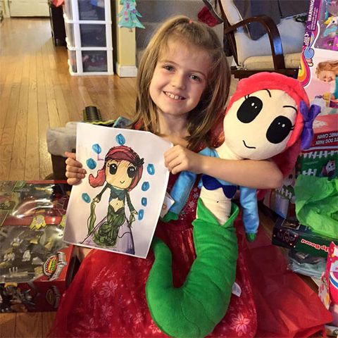 mermaid christmas gift