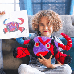 Create your own stuffed animals from art with Budsies! kids' Drawings Stuffed Animals