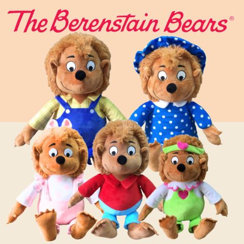 Berenstain Bears Stuffed Animals