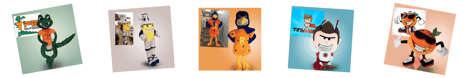 Create a customer mascot plush