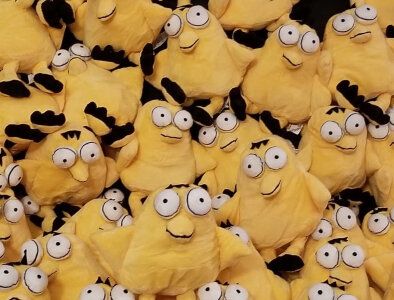 custom stuffed animals ordered in bulk